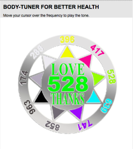 Love 528 thanks by sherri kane and leonard horowitz, Horokane